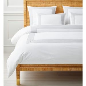 Beach Club Border Duvet Cover Serena & Lily